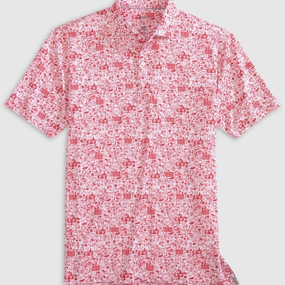 Johnnie-O Men's Tailgater 2.0 Jersey Performance Polo without Team Logo NWT - Picture 1 of 2